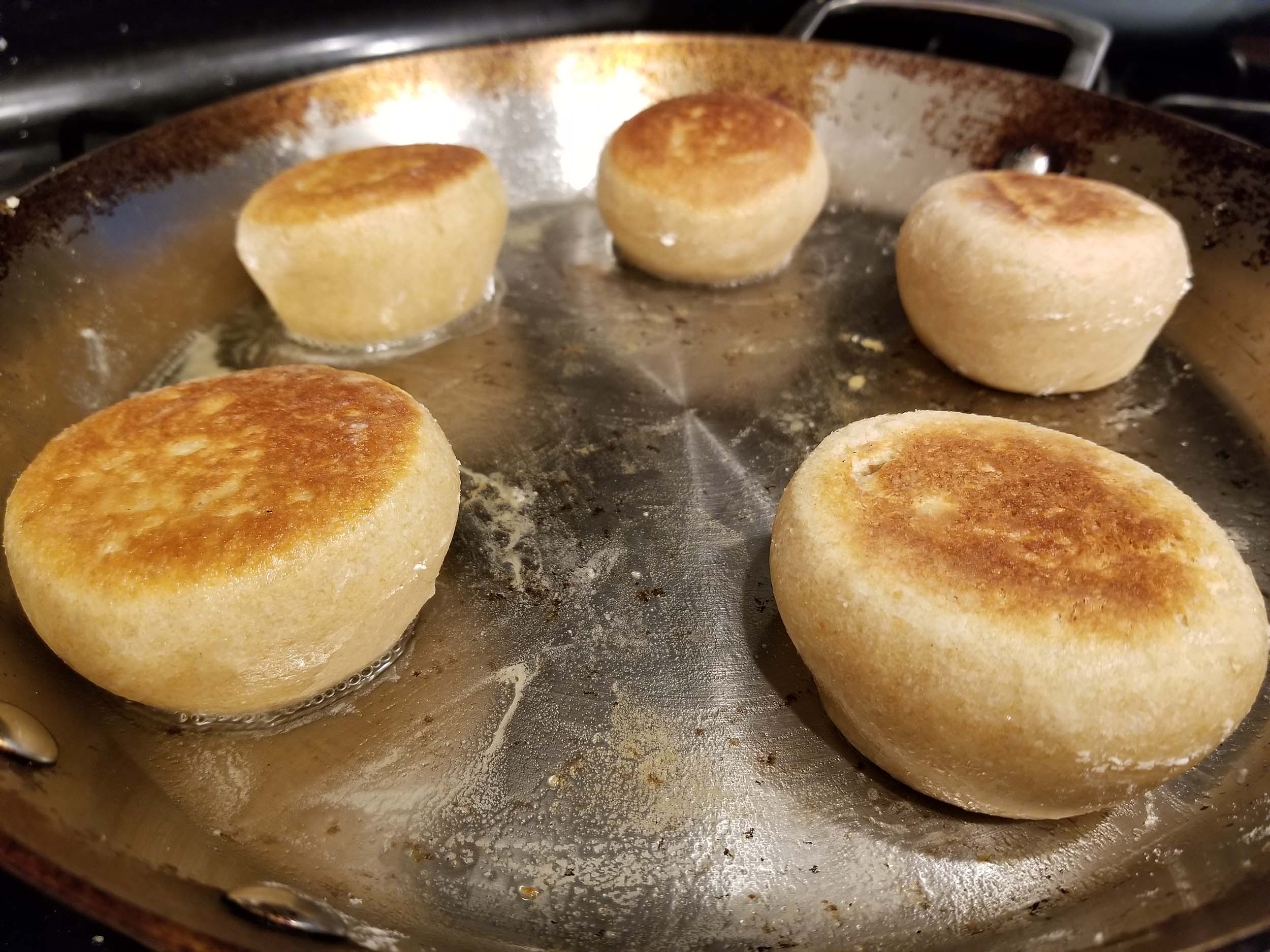 Recipe - Sourdough Whole Wheat English Muffins - Baking Priority